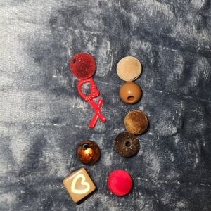 Assorted Beads and Charms Set